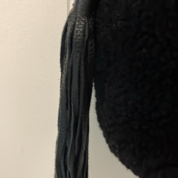 MARGOT Sherpa fleece purse black - Picture 4 of 7